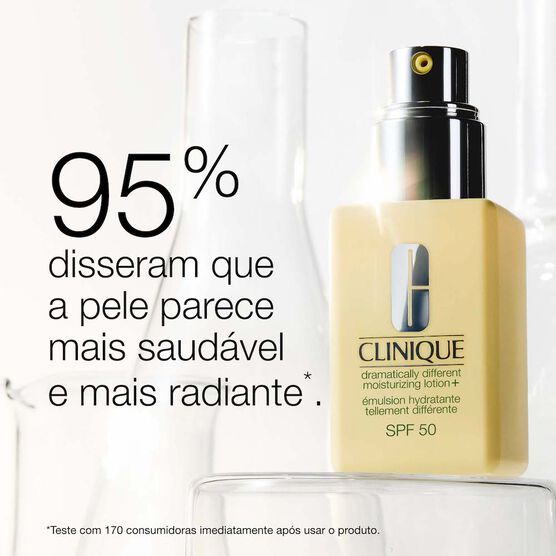 HIDRATANTE FACIAL EM LO��O COM FPS 50 DRAMATICALLY DIFFERENT�